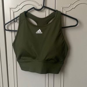 Adidas crop workout top